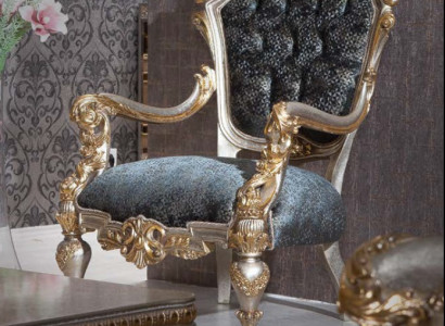 Luxurious Armchair Luxury Upholstery Textile 1Seater Upholstery Seat Single Seater Living room